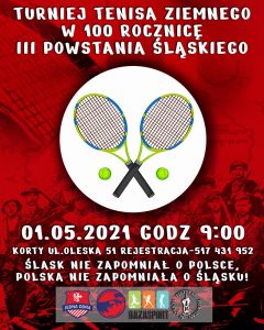 Turniej tenisowy w 100 rocznicę III powstania śląskiego